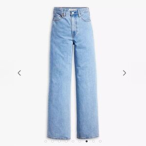 Levi's Premium Ribcage Wide Leg Women's Jeans
